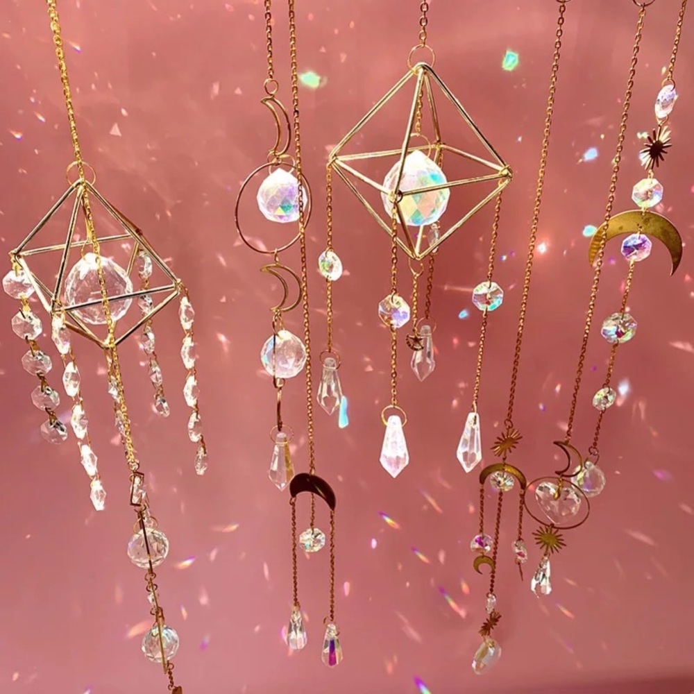 Sun catcher prism quartz